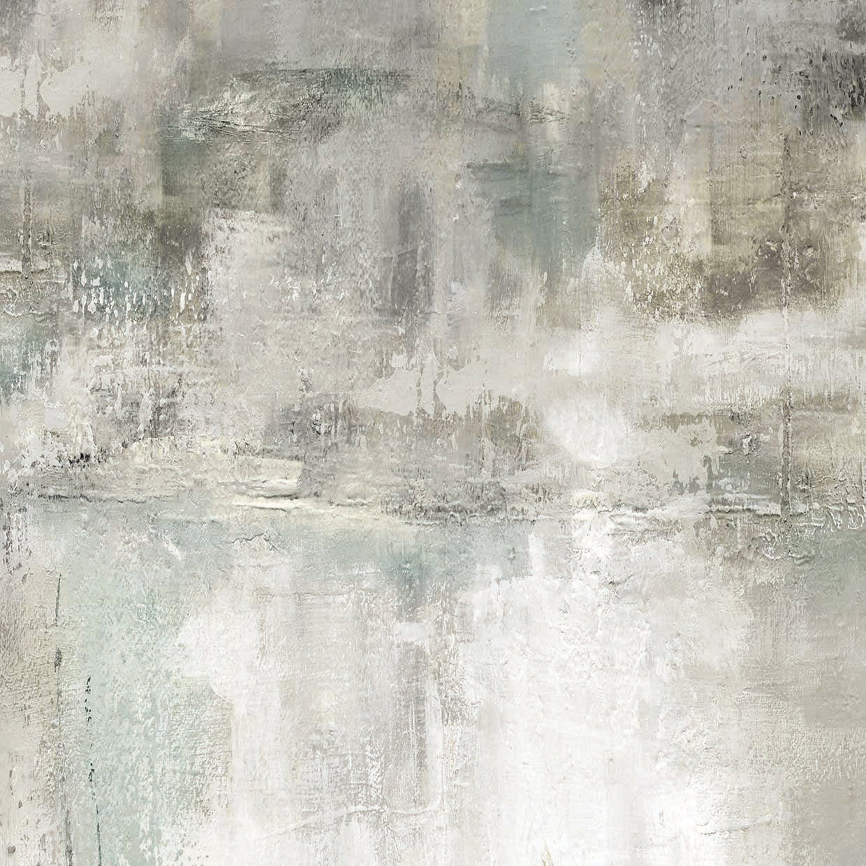 Misty Lake by Carol Robinson  - museum quality wall art work on large canvas & framed canvas prints