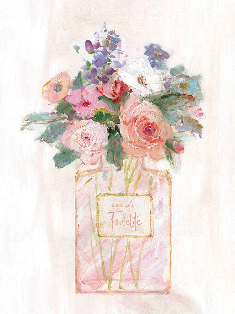 Perfume Bouquet II by Sally Swatland  - highest quality handcrafted wall art work on large canvas & framed canvas prints