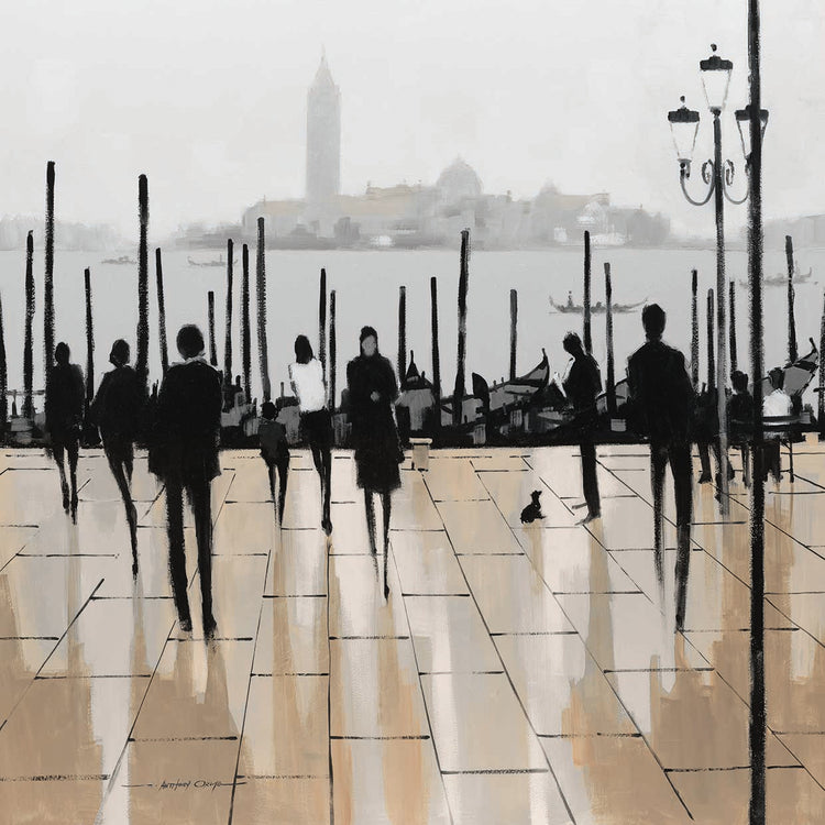 Arte en lienzo Quiet Gondolas II