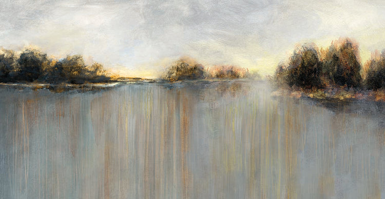 Rain at Dawn by Nan  - top quality wall art work on large canvas & framed canvas prints