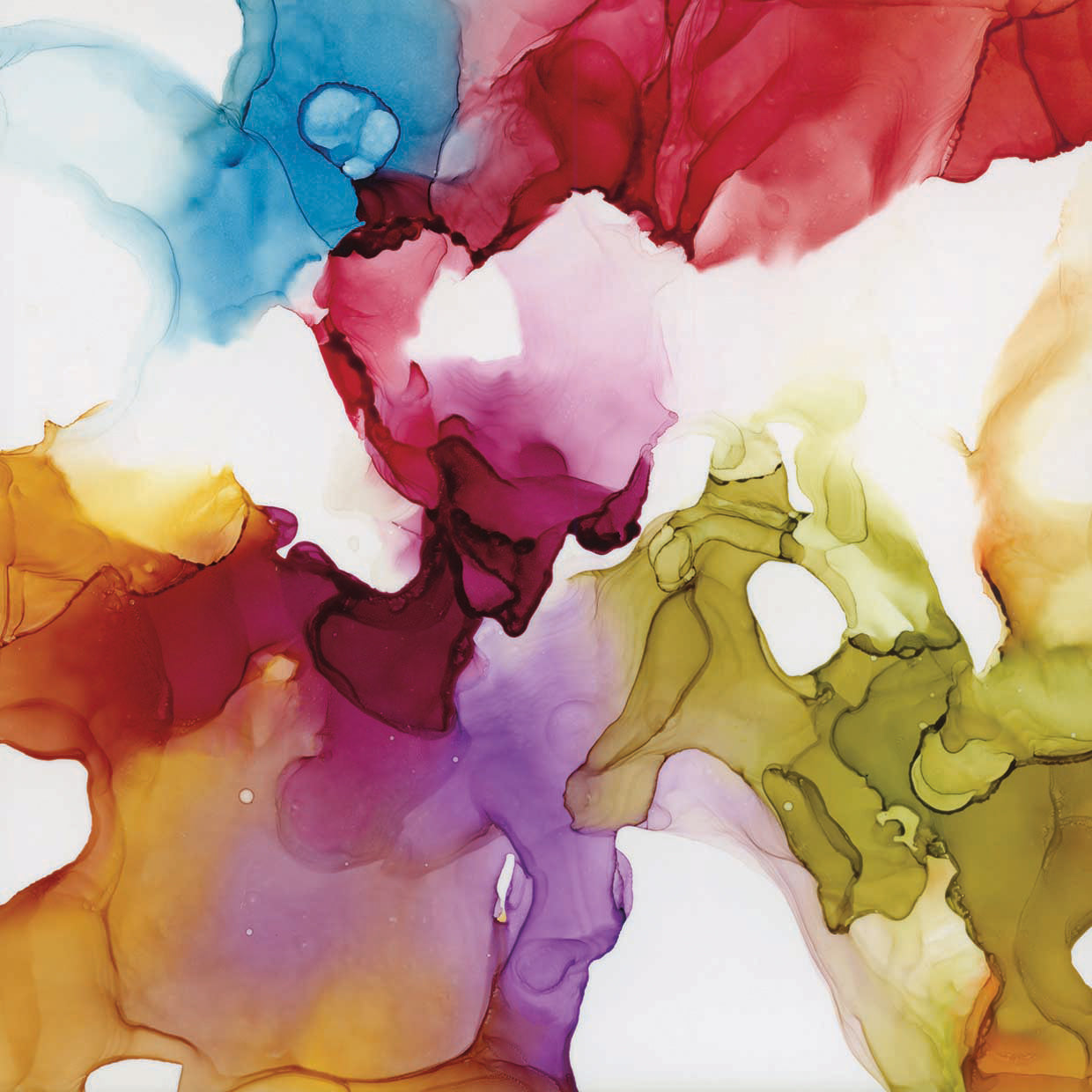 Spectrum Colors I by Carol Robinson  - top quality wall art work on large canvas & framed canvas prints