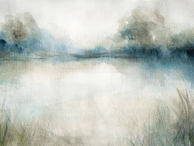 Still Evening Waters I by Carol Robinson  - highest quality handcrafted wall art work on large canvas & framed canvas prints