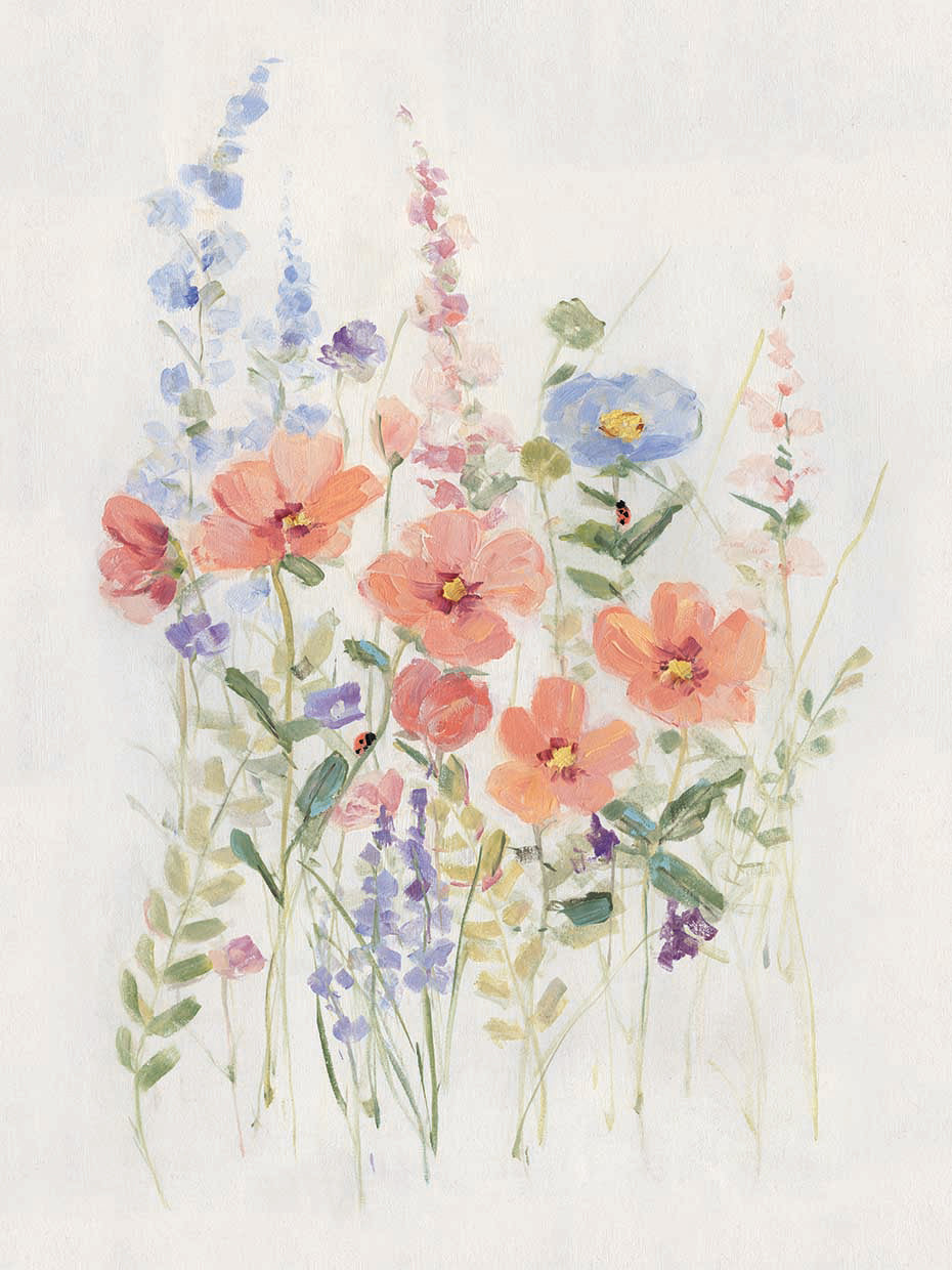 Sweet Summer Picks I by Sally Swatland  - handcrafted wall art work on large canvas & framed canvas prints, made to order