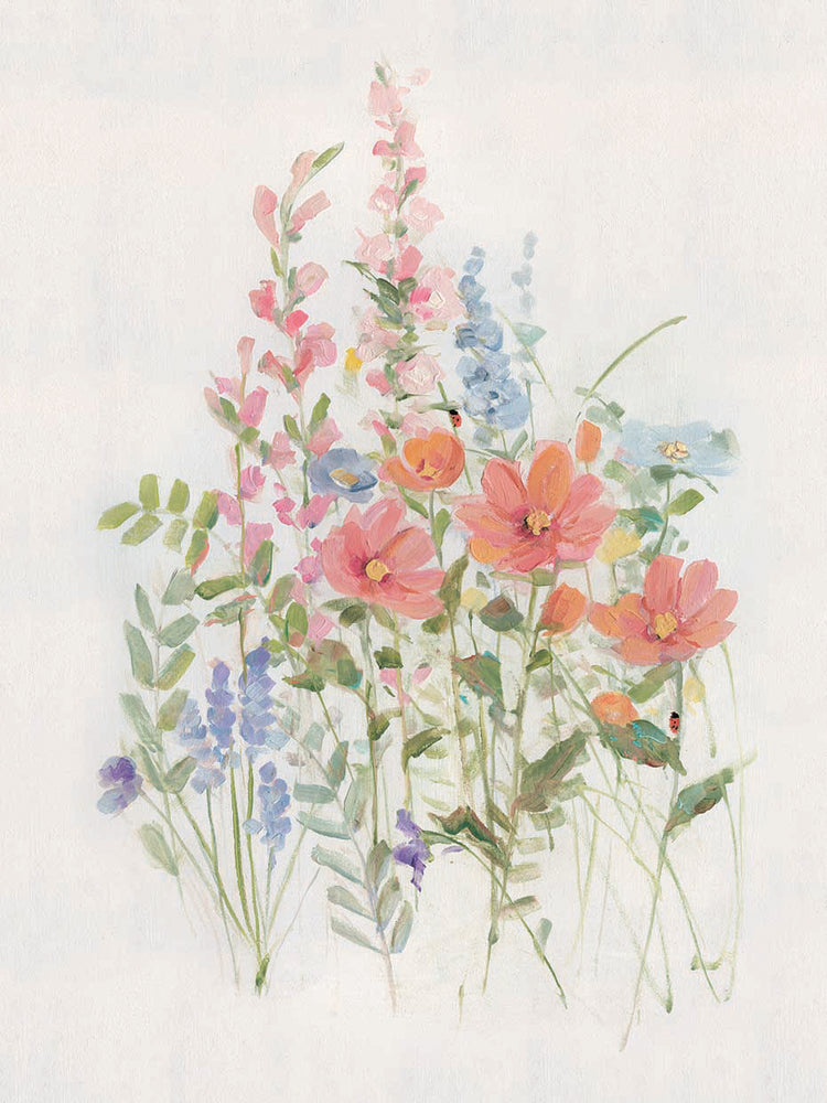 Sweet Summer Picks II by Sally Swatland  - larger sizes handcrafted wall art work on large canvas & framed canvas prints