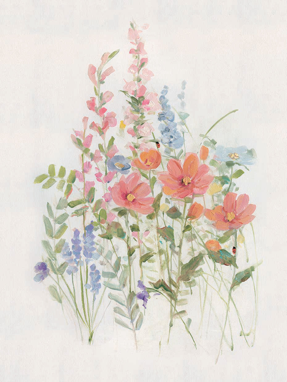 Sweet Summer Picks II by Sally Swatland  - larger sizes handcrafted wall art work on large canvas & framed canvas prints