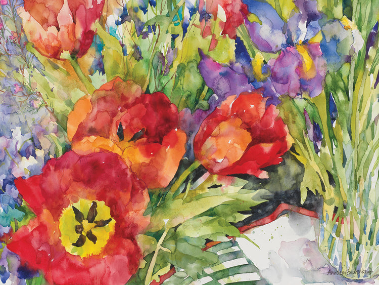 At Their Peak by Annelein Beukenkamp  - best quality handcrafted wall art work on large canvas & framed canvas prints