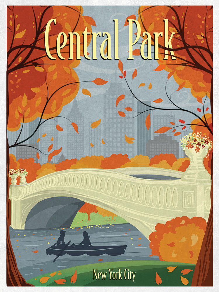 Arte de la lona del parque central