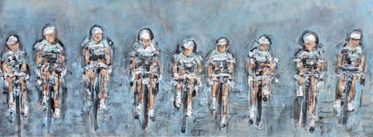 Cyclists 205 Canvas Art