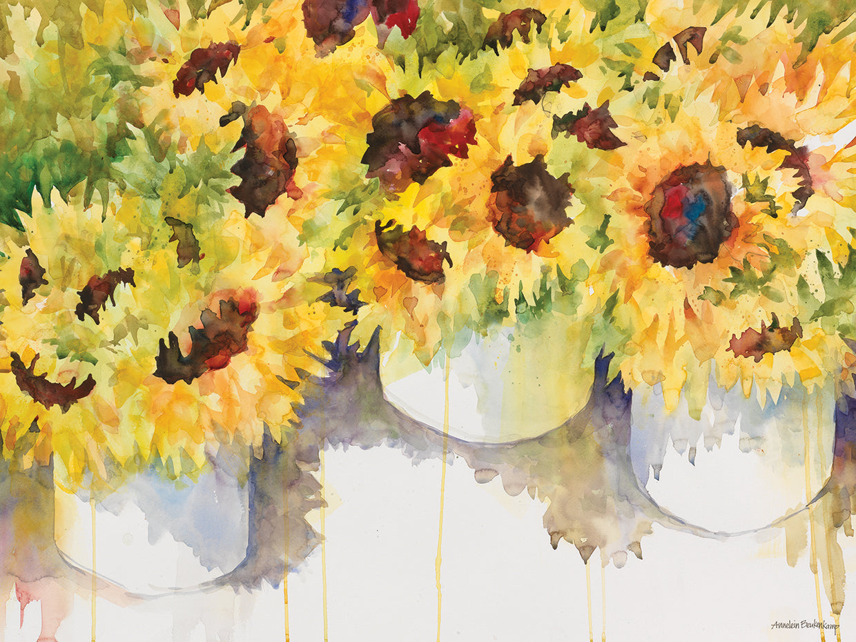 Follow The Sun by Annelein Beukenkamp  - lowest price wall art work on large canvas & framed canvas prints