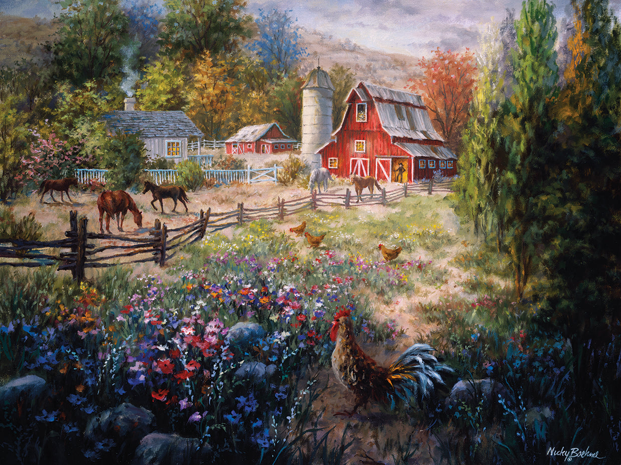 Grazing The Fertile Farmland