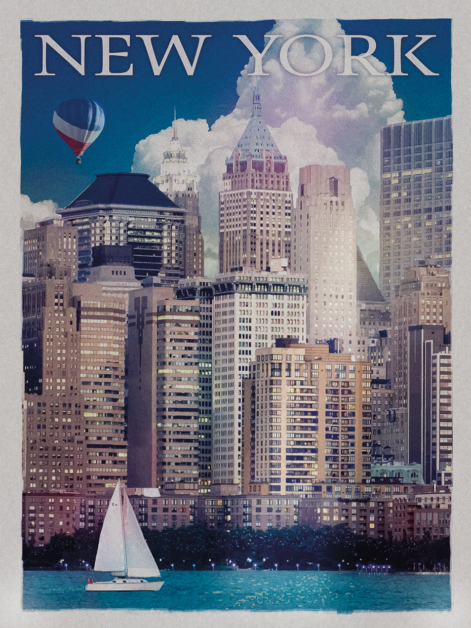 New York Manhattan River Front