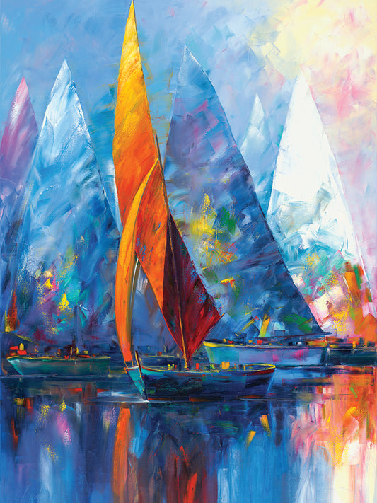 Sail Boats Canvas Prints