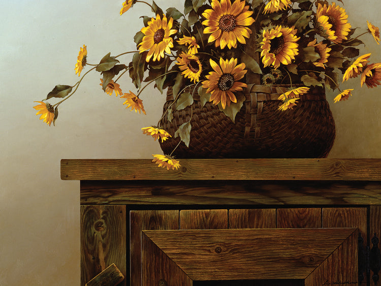 Sunflower Basket