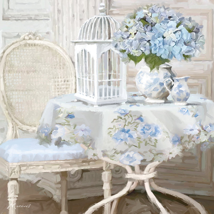 Birdcage by The Macneil Studio  - best quality handcrafted wall art work on large canvas & framed canvas prints