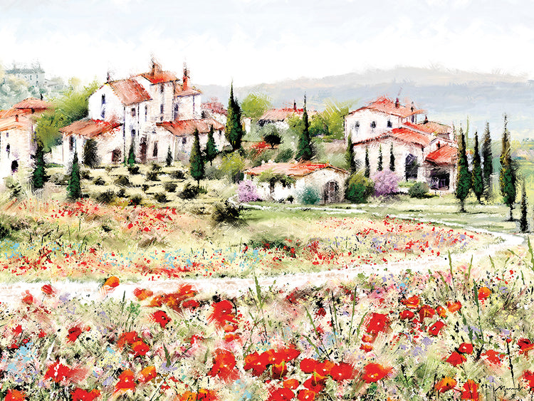 Tuscany by The Macneil Studio  - handcrafted wall art work on large canvas & framed canvas prints, made to order