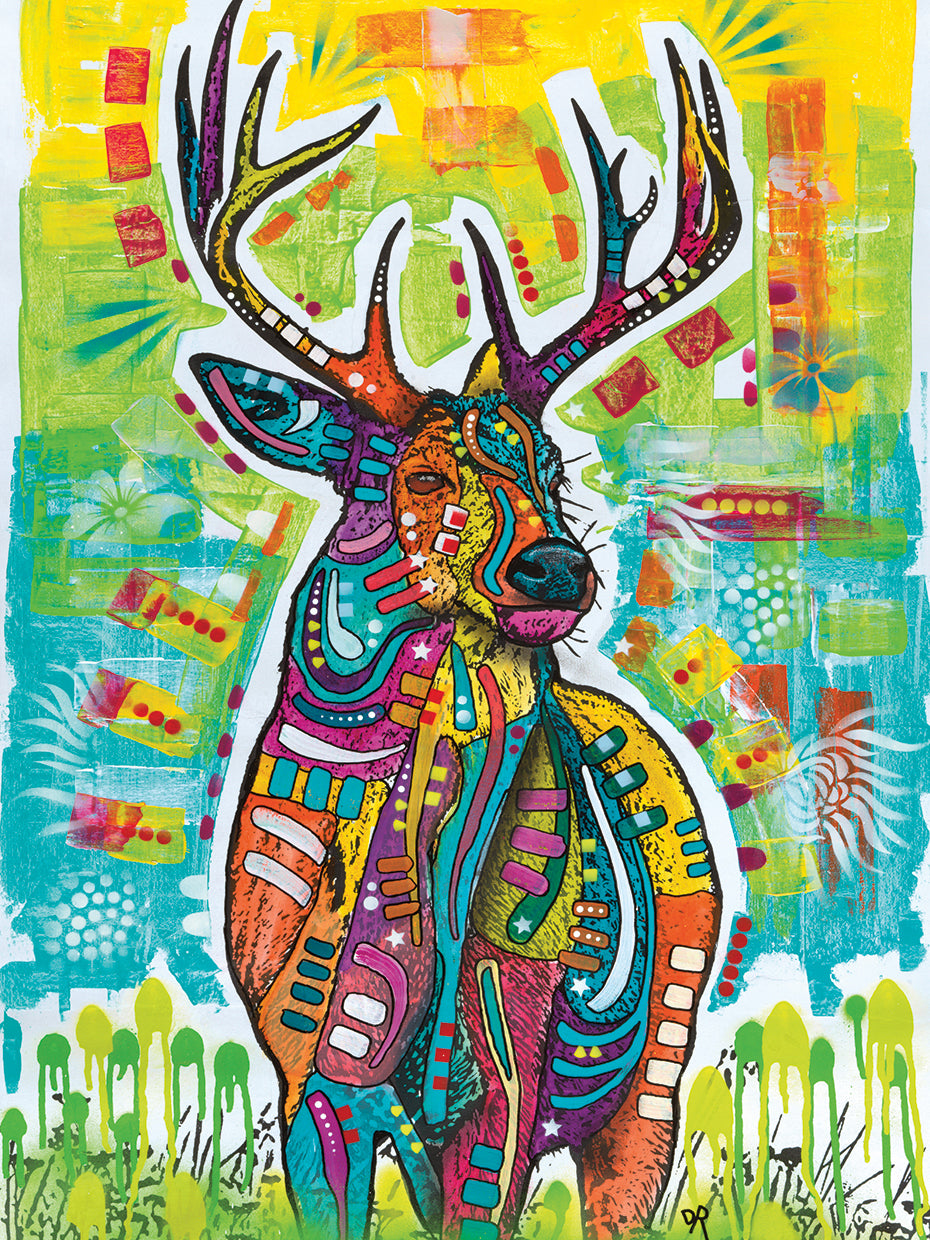 Buck Mondays by Dean Russo  - top quality wall art work on large canvas & framed canvas prints