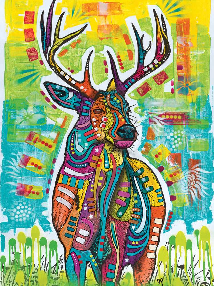 Buck Mondays by Dean Russo  - top quality wall art work on large canvas & framed canvas prints