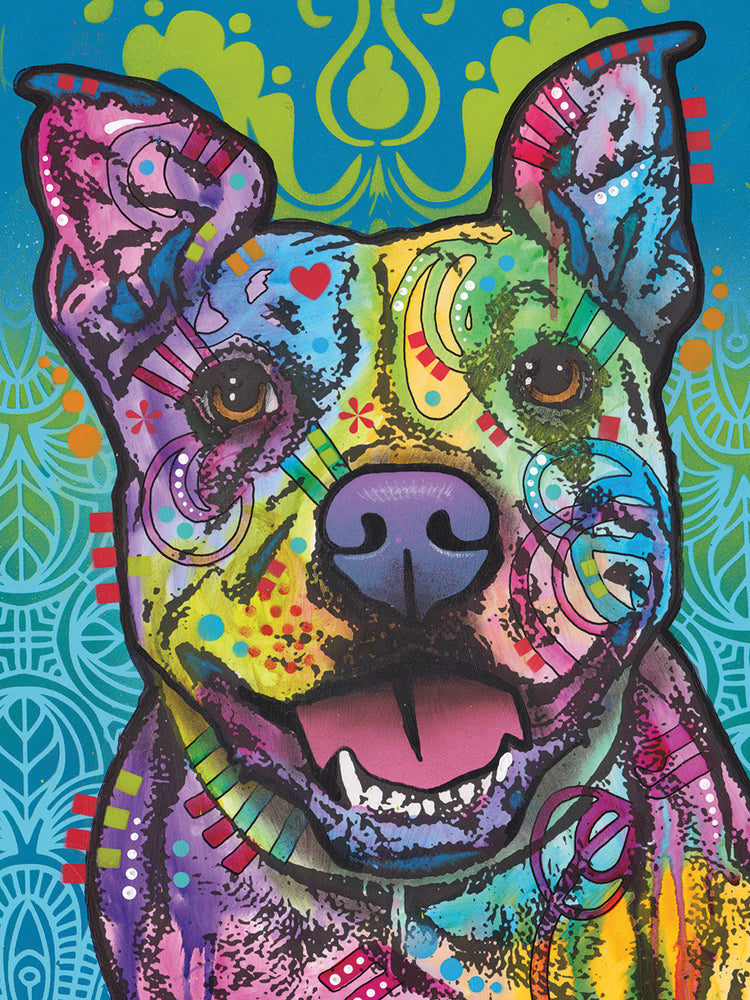 Butters by Dean Russo  - museum quality wall art work on large canvas & framed canvas prints