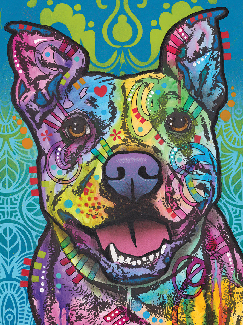 Butters by Dean Russo  - museum quality wall art work on large canvas & framed canvas prints