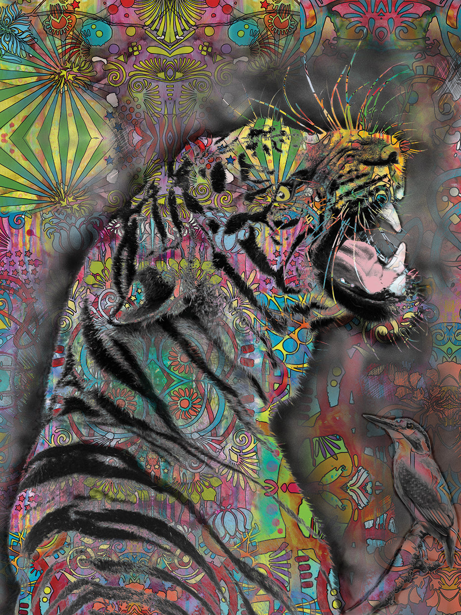 Into The Wild by Dean Russo  - top quality wall art work on large canvas & framed canvas prints