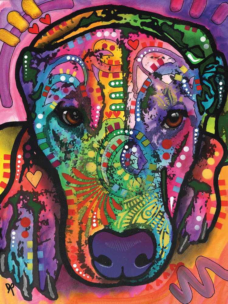 Kaiah by Dean Russo  - handcrafted wall art work on large canvas & framed canvas prints, made to order