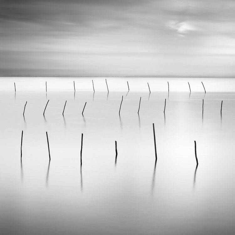 Lines 1 by Moises Levy  - handcrafted wall art work on large canvas & framed canvas prints, made to order