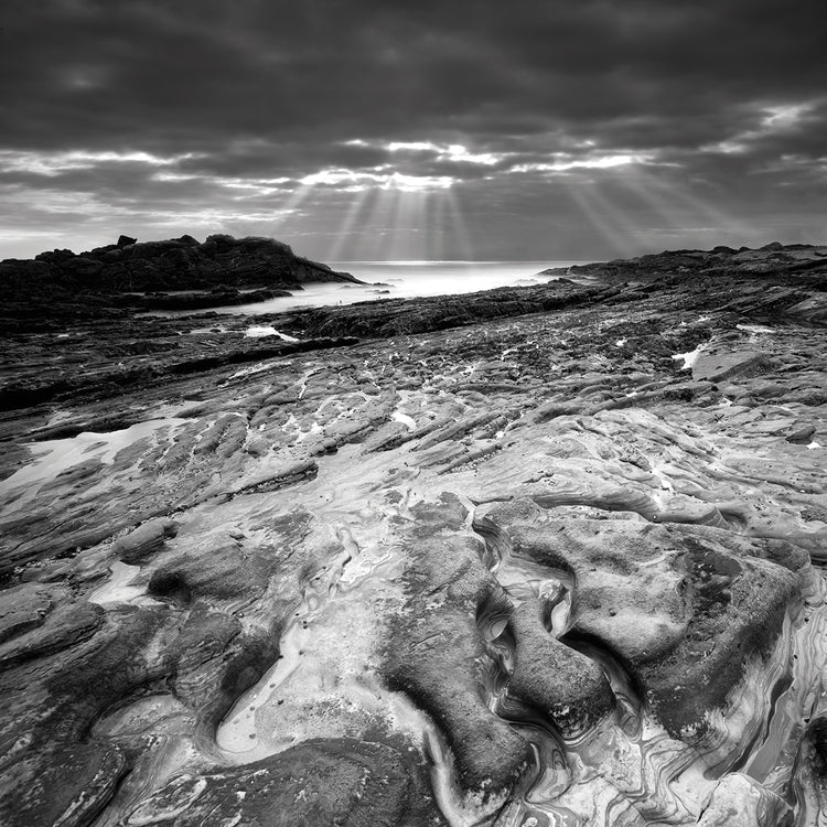 Sunset at Point Lobos by Moises Levy  - highest quality handcrafted wall art work on large canvas & framed canvas prints