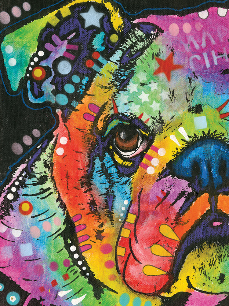 What you lookin at by Dean Russo  - handcrafted wall art work on large canvas & framed canvas prints, made to order