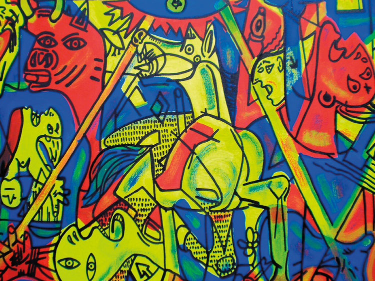 Arte de la lona de Guernica