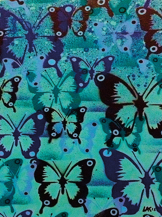 Butterfly Patterns Canvas Art