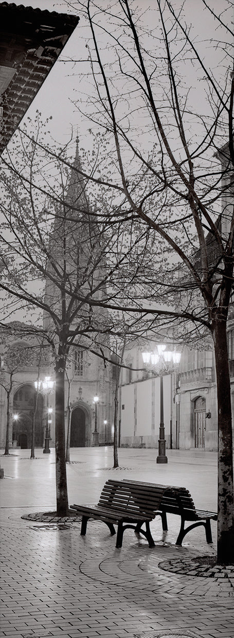 Oviedo Cathedral y Bancs