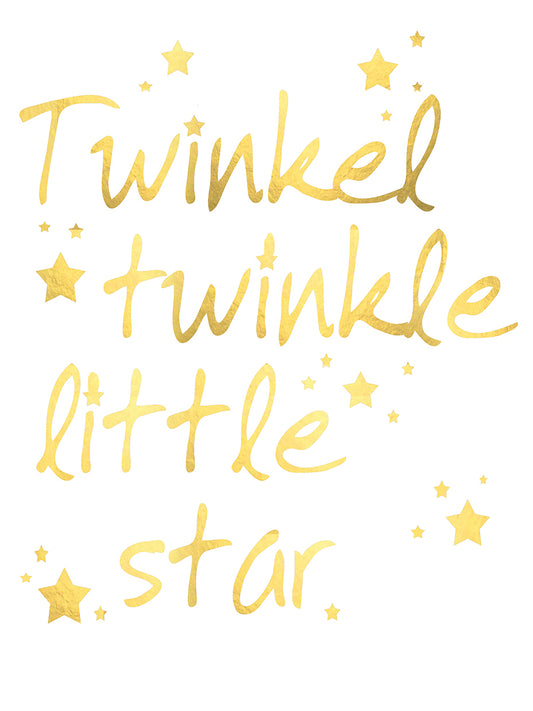Twinkle Twinkle Little Star Canvas Art