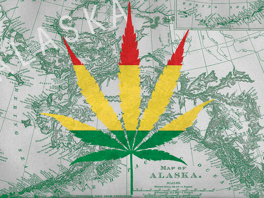 Legalized III: Alaska Canvas Art