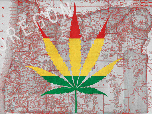 Legalized IV: Oregon Canvas Art