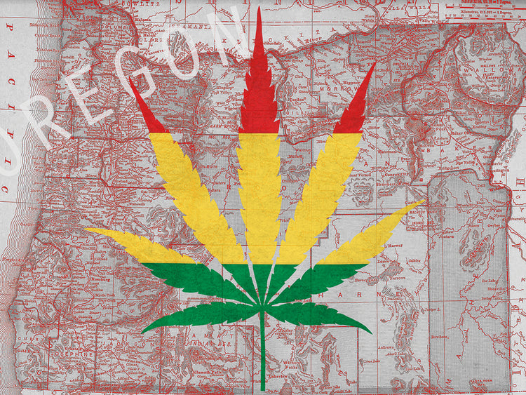 Legalizado IV: Arte en lienzo de Oregón