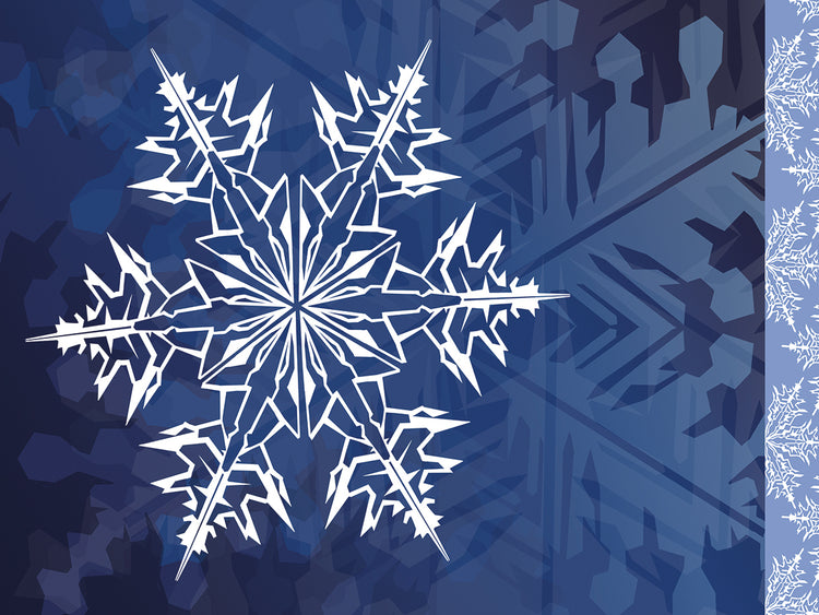 Lienzo Cristal de Glace IV