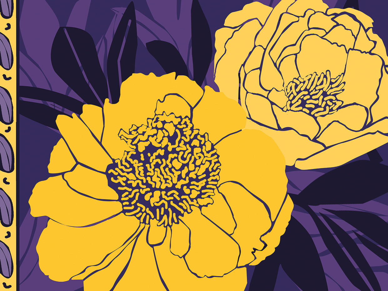 Cuadro en lienzo Color Bouquet I