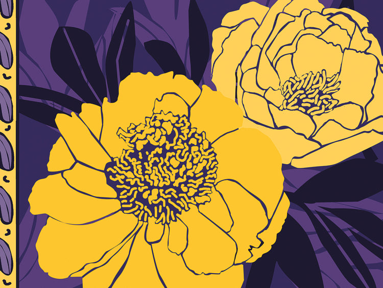 Cuadro en lienzo Color Bouquet I