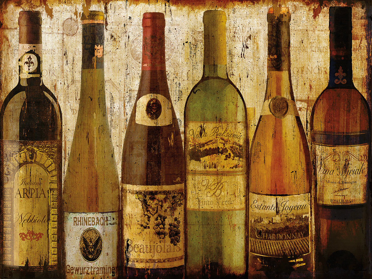 Cuadro Muestras de Vino de Europa III