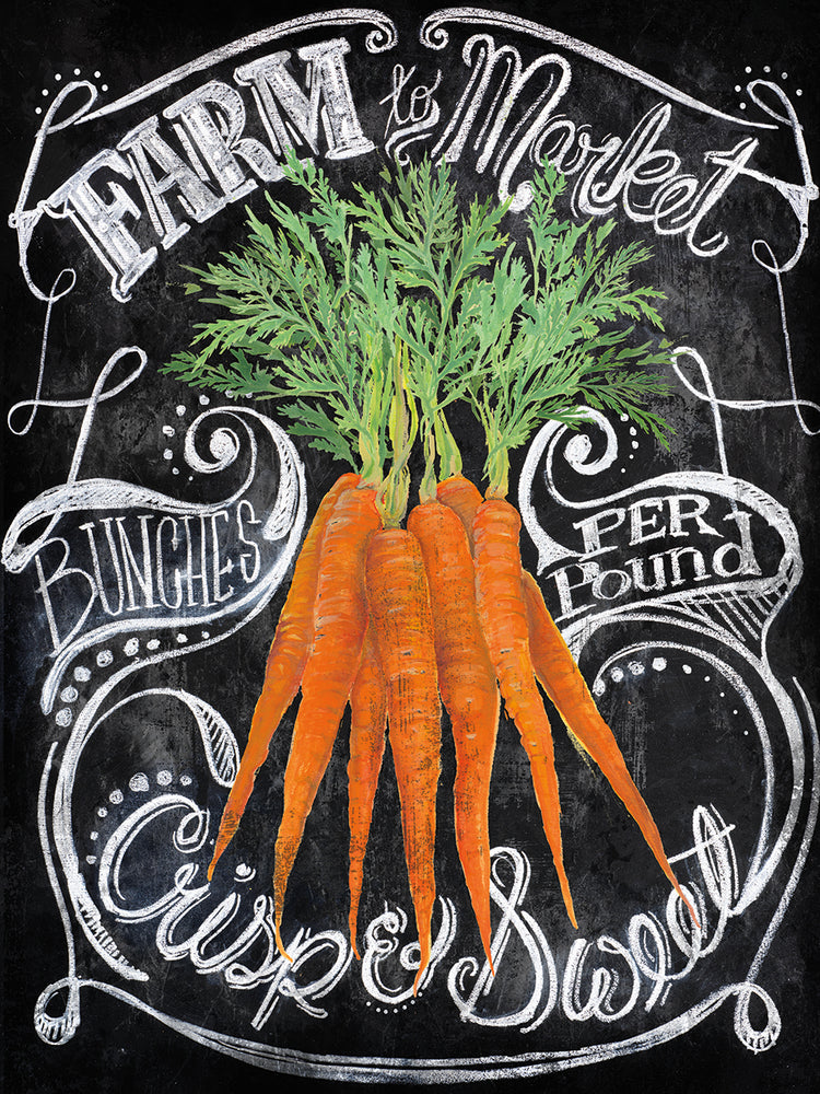 Chalkboard Carrots