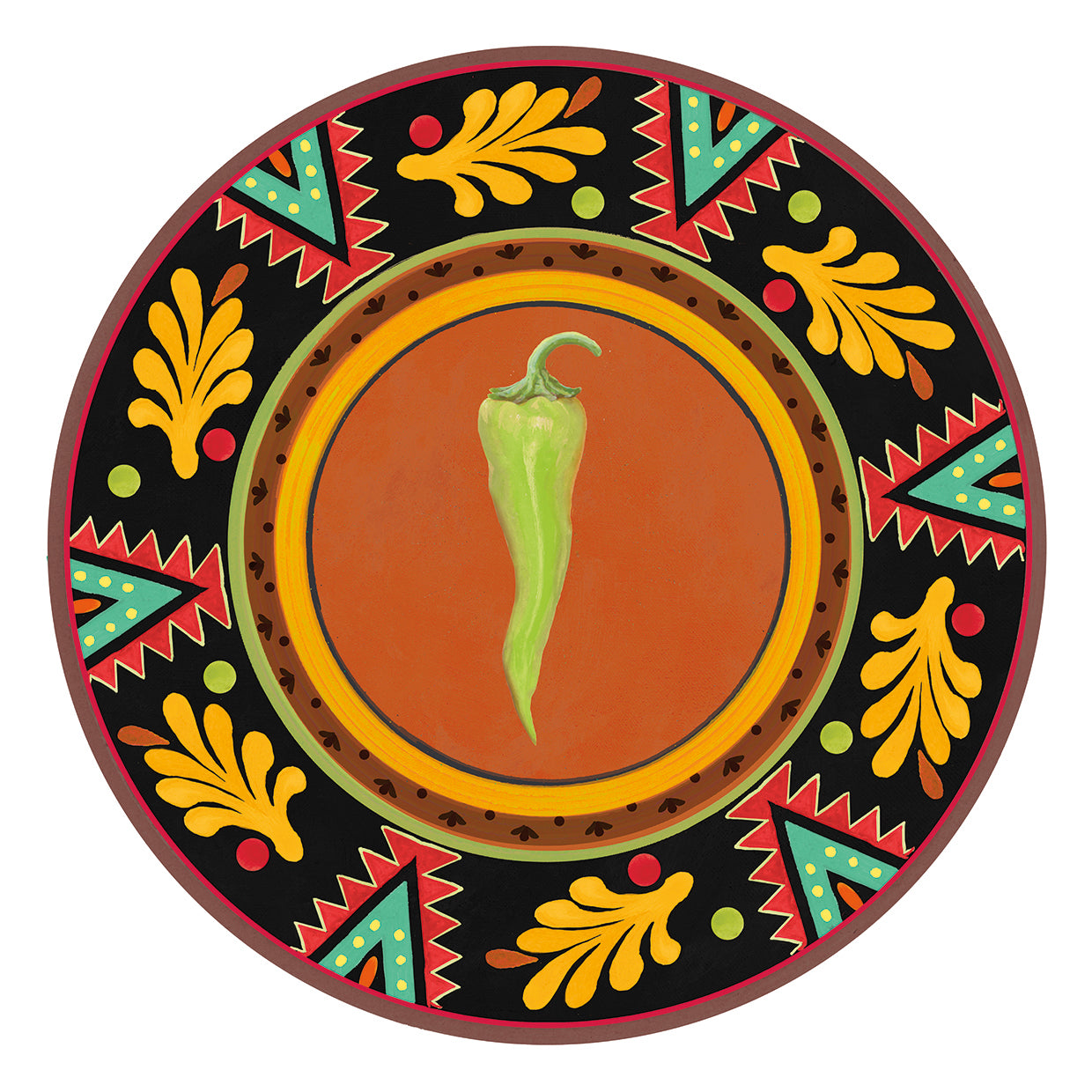 Lienzo Talavera Tex-mex IV