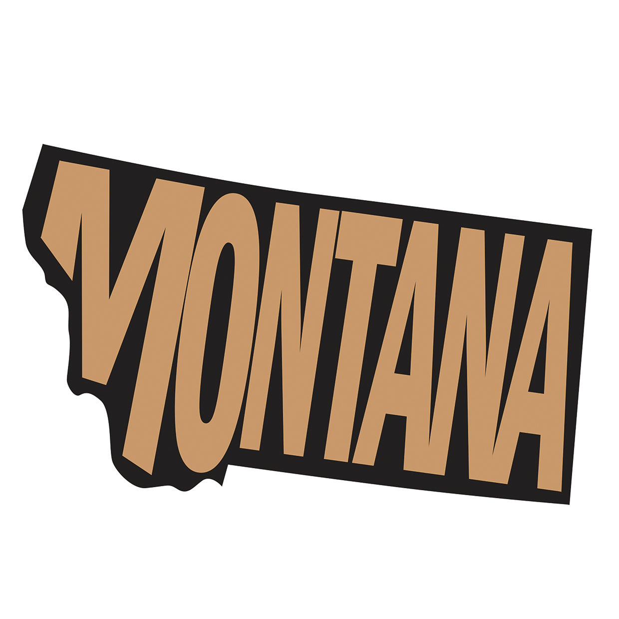 Arte de la lona de Montana