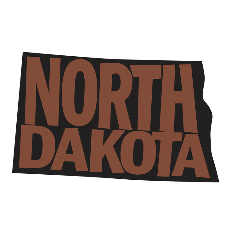 Arte de la lona de Dakota del Norte