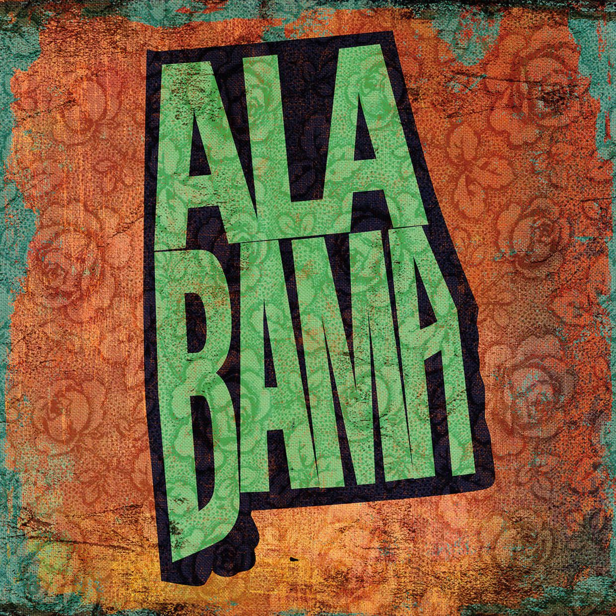 Arte de la lona de Alabama
