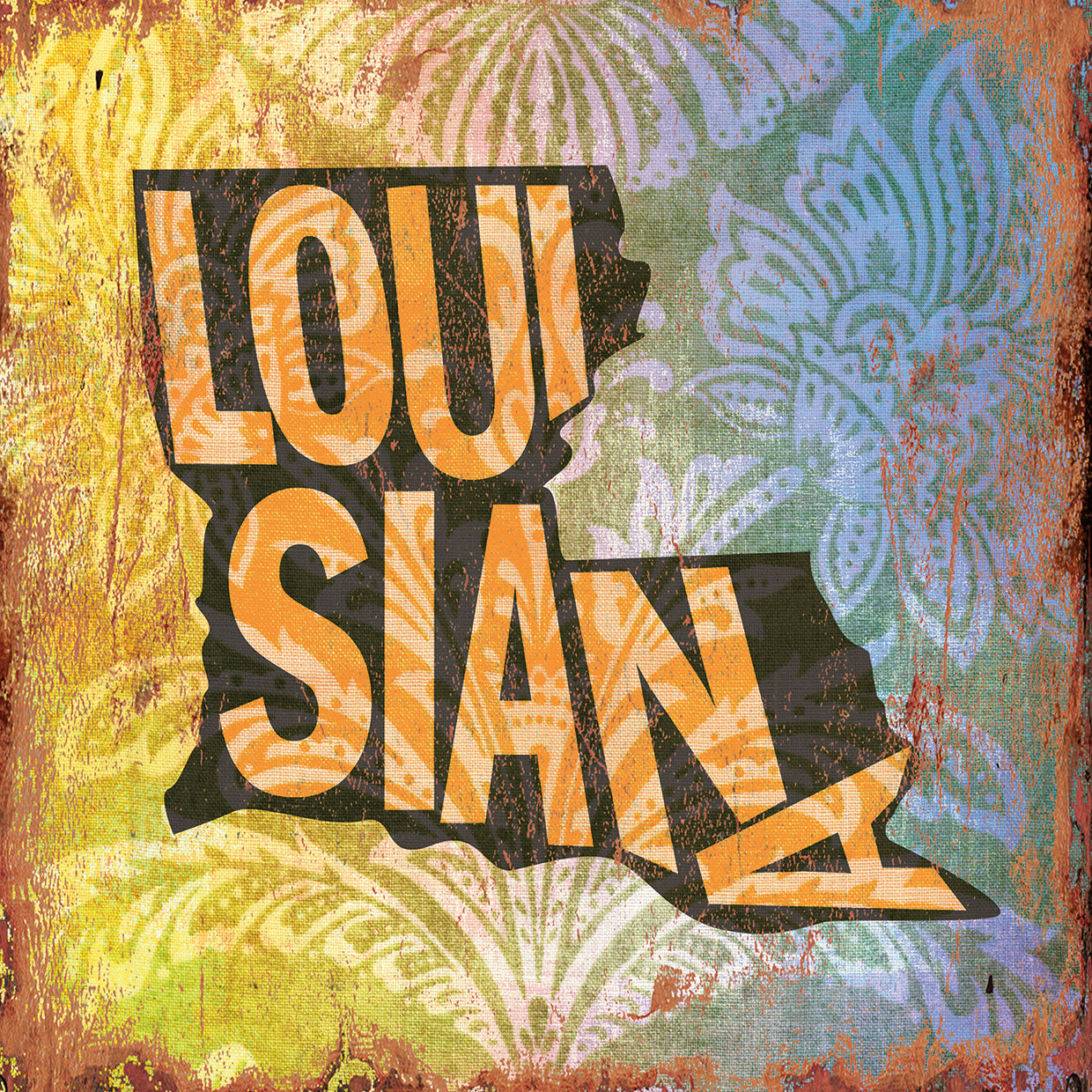 Arte de la lona de Luisiana