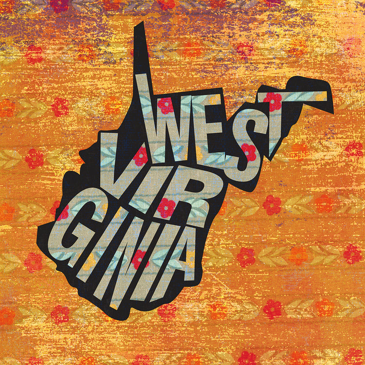 Arte de la lona de Virginia Occidental