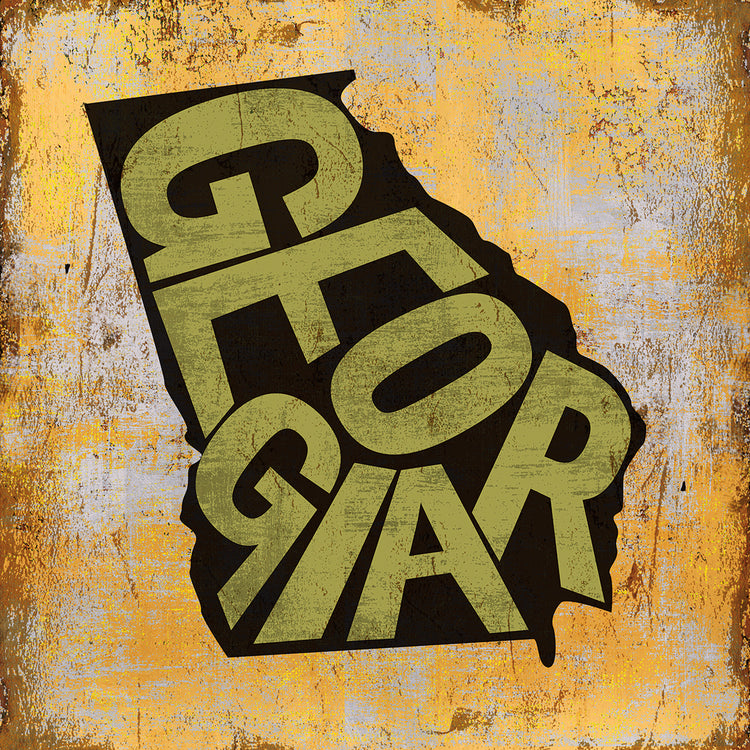 Arte de la lona de Georgia