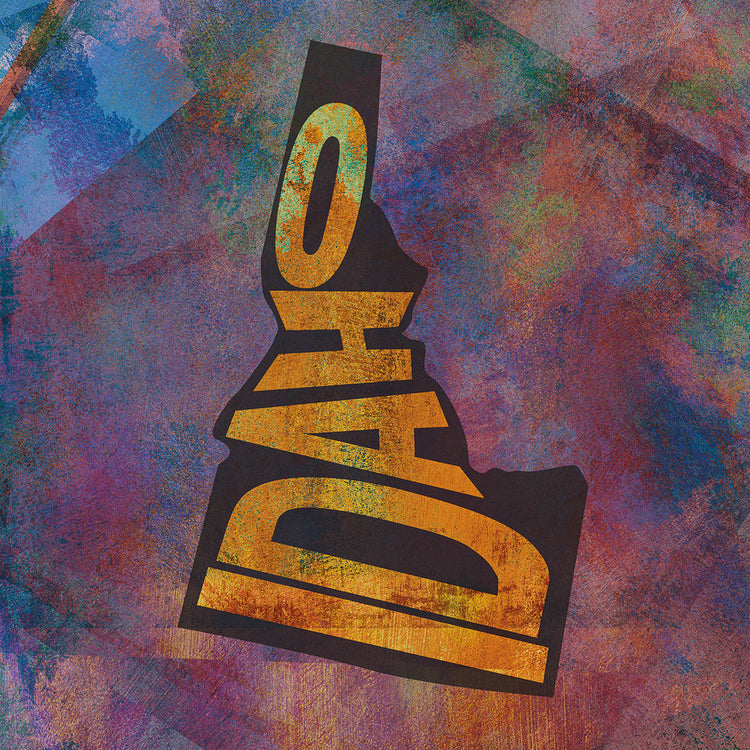 Arte de la lona de Idaho