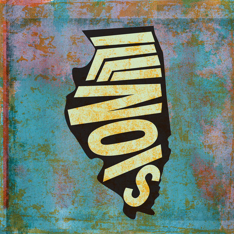 Arte de la lona de Illinois