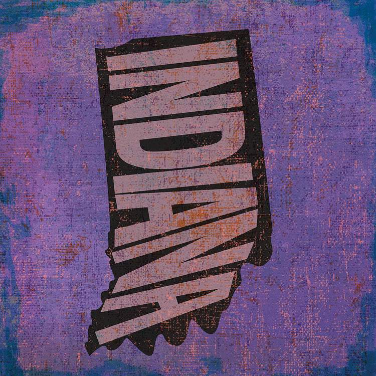 Arte de la lona de Indiana